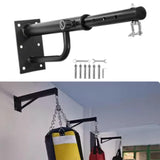 Punch Bag Bracket Retractable Supplies Hanger Rack for Fitness Boxing Garage