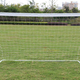 8x5FT Soccer for Backyard with Carry Bag - Steel Pipe - for