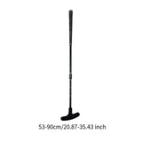 Retractable Golf Putter Golf Equipment Two Way Golf Putter for Garden Travel Black