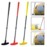 Retractable Golf Putter Golf Equipment Two Way Golf Putter for Garden Travel Black