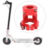 Maxbell Scooter Folding Clamp Lightweight Replacement Vertical Rod Rugged Lock Parts Red