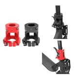 Maxbell Scooter Folding Clamp Lightweight Replacement Vertical Rod Rugged Lock Parts Red
