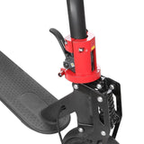 Maxbell Scooter Folding Clamp Lightweight Replacement Vertical Rod Rugged Lock Parts Red