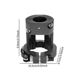 Maxbell Scooter Folding Clamp Lightweight Replacement Vertical Rod Rugged Lock Parts Black