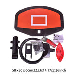 Trampoline Basketball Hoop Basketball Goal Easy to Assemble Basketball Stand