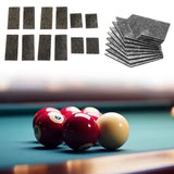 12Pcs Pool Table Cushion Facings Billiards Supplies Replacement Rail Bumpers Right Angle