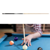 Pool Cue Wood 13 mm Tip Segmented Billiard Cue for Men Women Starters Adults