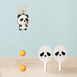 Panda Hanging Table Tennis Trainer Set Equipment for Workout Activity Sports 2 Balls