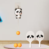 Panda Hanging Table Tennis Trainer Set Equipment for Workout Activity Sports 3 Balls