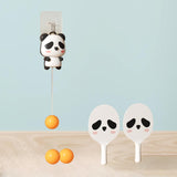 Panda Hanging Table Tennis Trainer Set Equipment for Workout Activity Sports 3 Balls