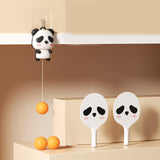 Panda Hanging Table Tennis Trainer Set Equipment for Workout Activity Sports 3 Balls