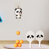 Panda Hanging Table Tennis Trainer Set Equipment for Workout Activity Sports 5 Balls