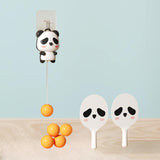 Panda Hanging Table Tennis Trainer Set Equipment for Workout Activity Sports 5 Balls