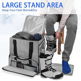 Maxbell Ski Boot Bag Separate Compartments Storage Bag for Gloves Ski Apparel Jacket