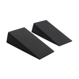 2 Pieces Wedge Yoga Block EVA Foam for Bodybuilding Stretching Weightlifting