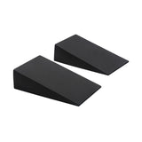 2 Pieces Wedge Yoga Block EVA Foam for Bodybuilding Stretching Weightlifting