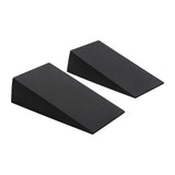 2 Pieces Wedge Yoga Block EVA Foam for Bodybuilding Stretching Weightlifting