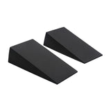 2 Pieces Wedge Yoga Block EVA Foam for Bodybuilding Stretching Weightlifting