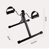 Bike Pedal Exerciser Quiet Hand Foot Pedal Exerciser for Home Women Men Indoor