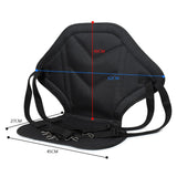 Kayak Boat Seat Non Slip Adjustable Straps Sitting Pad Rowboat Canoeing Seat