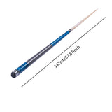 Maxbell Pool Cue Stick 13mm Tip Starters Trendy Billiard Stick for Bar Practice Home Blue