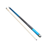 Maxbell Pool Cue Stick 13mm Tip Starters Trendy Billiard Stick for Bar Practice Home Blue