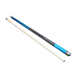 Maxbell Pool Cue Stick 13mm Tip Starters Trendy Billiard Stick for Bar Practice Home Blue