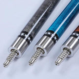 Maxbell Pool Cue Stick 13mm Tip Starters Trendy Billiard Stick for Bar Practice Home Blue
