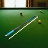 Maxbell Pool Cue Stick 13mm Tip Starters Trendy Billiard Stick for Bar Practice Home Blue