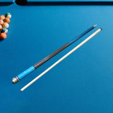 Maxbell Pool Cue Stick 13mm Tip Starters Trendy Billiard Stick for Bar Practice Home Blue
