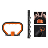 Adjustable Kettlebell Handle Kit Kettle Bell Grip for Exercise Weightlifting 1 Handle and 1 Rod