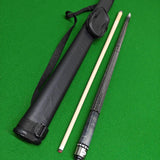 Pool Cue Stick 13mm Tip Replacement Wooden Billiard Cue for Game Home Gray