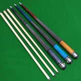 Pool Cue Stick 13mm Tip Replacement Wooden Billiard Cue for Game Home Gray