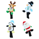 Golf Wood Headcover Portable Long Neck Funny Soft Plush Golf Shaft Protector Elk