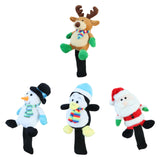 Golf Wood Headcover Portable Long Neck Funny Soft Plush Golf Shaft Protector Elk