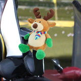 Golf Wood Headcover Portable Long Neck Funny Soft Plush Golf Shaft Protector Elk