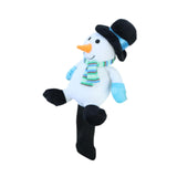 Golf Wood Headcover Portable Long Neck Funny Soft Plush Golf Shaft Protector Snowman