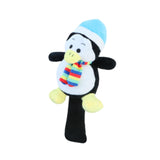 Maxbell Golf Wood Headcover Portable Long Neck Funny Soft Plush Golf Shaft Protector Penguin