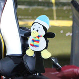Maxbell Golf Wood Headcover Portable Long Neck Funny Soft Plush Golf Shaft Protector Penguin