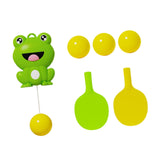 Hanging Frog Table Tennis Trainer Set Tennis Practice Equipment for Activity 4 Balls