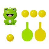 Hanging Frog Table Tennis Trainer Set Tennis Practice Equipment for Activity 4 Balls