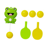 Hanging Frog Table Tennis Trainer Set Tennis Practice Equipment for Activity 4 Balls