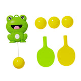 Hanging Frog Table Tennis Trainer Set Tennis Practice Equipment for Activity 4 Balls