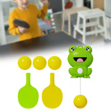 Hanging Frog Table Tennis Trainer Set Tennis Practice Equipment for Activity 4 Balls