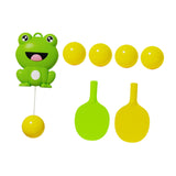 Hanging Frog Table Tennis Trainer Set Tennis Practice Equipment for Activity 5 Balls