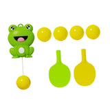 Hanging Frog Table Tennis Trainer Set Tennis Practice Equipment for Activity 5 Balls