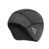 Winter Helmet Liner Cap Windproof for Outdoor Activities Skiing Motorcycling No Ponytail Hole