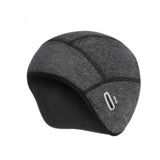 Winter Helmet Liner Cap Windproof for Outdoor Activities Skiing Motorcycling No Ponytail Hole