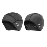 Winter Helmet Liner Cap Windproof for Outdoor Activities Skiing Motorcycling No Ponytail Hole