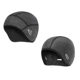 Winter Helmet Liner Cap Windproof for Outdoor Activities Skiing Motorcycling No Ponytail Hole